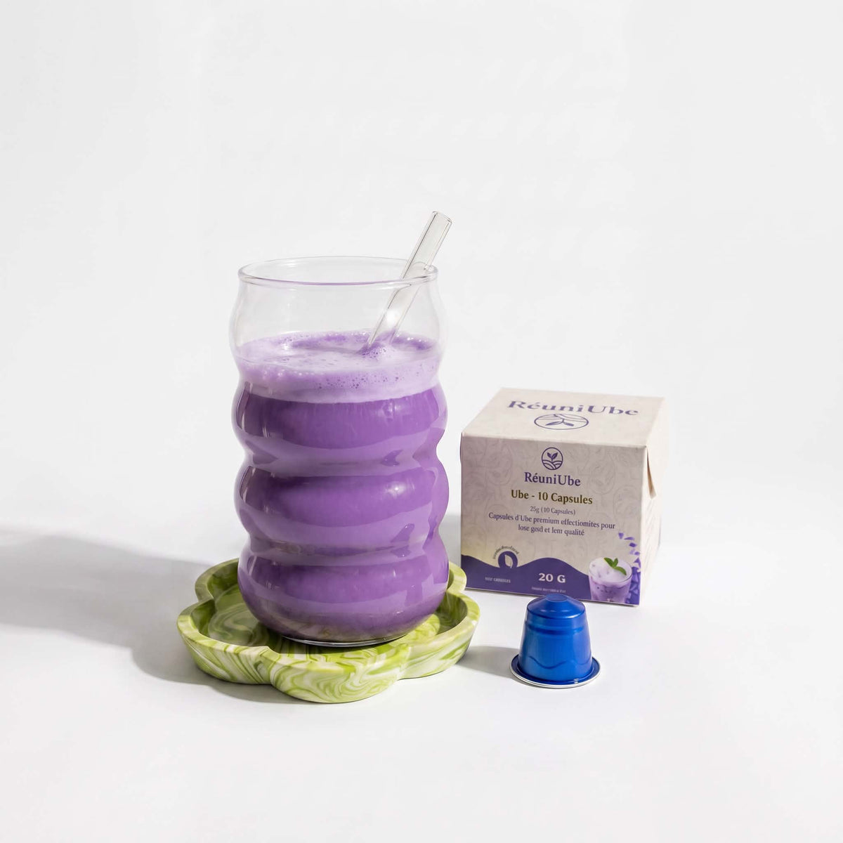 🍵 Réuni’Matcha — Matcha et Ube (compatible Nespresso®)